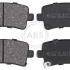 Sada brzdových destiček A.B.S. 37729
