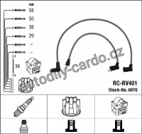 Sada kabelů pro zapalování NGK RC-RV401 - ROVER
