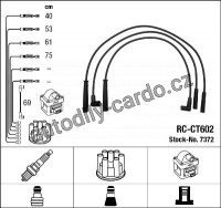 Sada kabelů pro zapalování NGK RC-CT602 - ALFA ROMEO