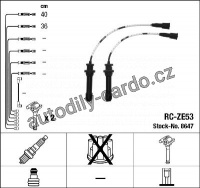 Sada kabelů pro zapalování NGK RC-ZE53 - MAZDA