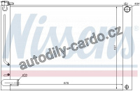 Chladič motoru NISSENS 64660 Chladič motoru NISSENS 64660