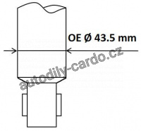 Tlumič pérování KYB 349067