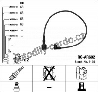 Sada kabelů pro zapalování NGK RC-AR602 - ALFA ROMEO