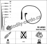 Sada kabelů pro zapalování NGK RC-AR901 - ALFA ROMEO