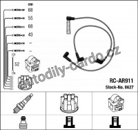 Sada kabelů pro zapalování NGK RC-AR911 - ALFA ROMEO Sada kabelů pro zapalování NGK RC-AR911 - ALFA ROMEO