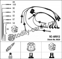 Sada kabelů pro zapalování NGK RC-AR912 - ALFA ROMEO Sada kabelů pro zapalování NGK RC-AR912 - ALFA ROMEO