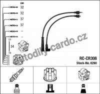 Sada kabelů pro zapalování NGK RC-CR308 - CHRYSLER
