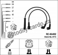 Sada kabelů pro zapalování NGK RC-KA402 - KIA Sada kabelů pro zapalování NGK RC-KA402 - KIA