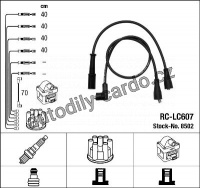 Sada kabelů pro zapalování NGK RC-LC607 - LANCIA