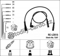 Sada kabelů pro zapalování NGK RC-LC615 - LANCIA