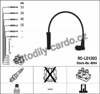 Sada kabelů pro zapalování NGK RC-LD1203 - LADA Sada kabelů pro zapalování NGK RC-LD1203 - LADA