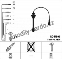 Sada kabelů pro zapalování NGK RC-ME96 - MITSUBISHI
