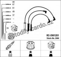 Sada kabelů pro zapalování NGK RC-DW1201 - DAEWOO