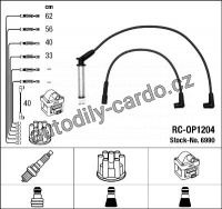 Sada kabelů pro zapalování NGK RC-OP1204 - OPEL