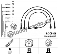 Sada kabelů pro zapalování NGK RC-OP301 - OPEL