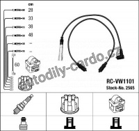 Sada kabelů pro zapalování NGK RC-VW1101 - AUDI, VW