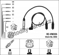 Sada kabelů pro zapalování NGK RC-VW225 - SEAT, VW