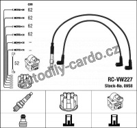 Sada kabelů pro zapalování NGK RC-VW227 - VW Sada kabelů pro zapalování NGK RC-VW227 - VW