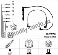 Sada kabelů pro zapalování NGK RC-VW239 - VW