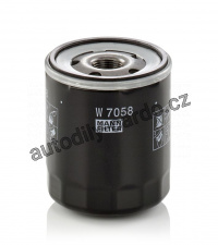 Olejový filtr MANN W7058 (MF W7058)