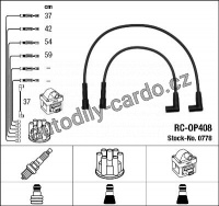 Sada kabelů pro zapalování NGK RC-OP408 - OPEL