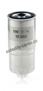 Palivový filtr MANN WK845/4 (MF WK845/4) - BMW Palivový filtr MANN WK845/4 (MF WK845/4) - BMW