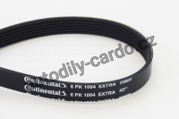 Drážkový řemen CONTINENTAL CTAM 6PK1004 EXTRA
