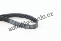 Drážkový řemen CONTINENTAL CTAM 6PK842 ELAST