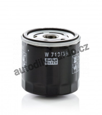 Olejový filtr MANN W713/36 (MF W713/36) - FORD Olejový filtr MANN W713/36 (MF W713/36) - FORD