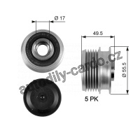 Alternátorová volnoběžka (předstihová spojka) GATES (GT OAP7079) - MERCEDES-BENZ Alternátorová volnoběžka (předstihová spojka) GATES (GT OAP7079) - MERCEDES-BENZ
