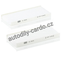 Kabinový filtr MANN CU2216-2 (MF CU2216-2) - ISUZU, OPEL Kabinový filtr MANN CU2216-2 (MF CU2216-2) - ISUZU, OPEL