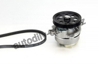 Sada drážkového řemene a vodní pumpy CONTINENTAL CTAM 3PK725 ELAST WP1