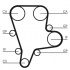 Rozvodový řemen CONTINENTAL CTAM CT1122 Rozvodový řemen CONTINENTAL CTAM CT1122