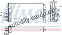 Výměník tepla NISSENS 707091