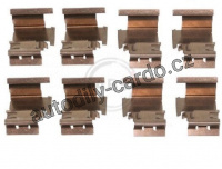 Sada příslušenství, obložení kotoučové brzdy A.B.S. (1298Q)