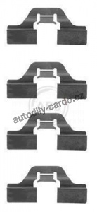 Sada příslušenství, obložení kotoučové brzdy A.B.S. (1211Q)