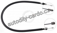 Tažné lanko, parkovací brzda A.B.S. (K12447) Tažné lanko, parkovací brzda A.B.S. (K12447)