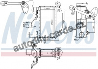Chladič turba NISSENS 96164 Chladič turba NISSENS 96164