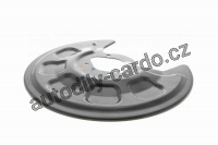 Ochranný plech proti rozstřikování, brzdový kotouč VAICO V10-5021