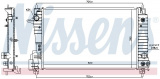 Chladič motoru NISSENS 606427
