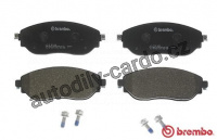 Sada brzdových destiček BREMBO P59082 Sada brzdových destiček BREMBO P59082