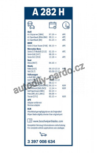 Stěrač BOSCH Aerotwin (BO 3397008634) - 280mm