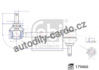 Tyčka stabilizátoru FEBI 179466