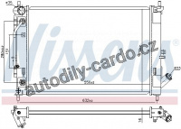 Chladič motoru NISSENS 606476 Chladič motoru NISSENS 606476