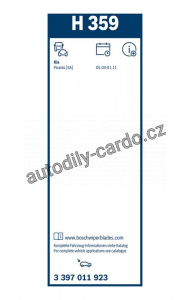 List stěrače BOSCH (BO 3397011923) - 350mm List stěrače BOSCH (BO 3397011923) - 350mm