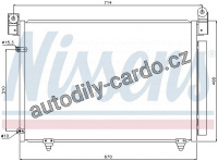 Chladič klimatizace NISSENS 94933 Chladič klimatizace NISSENS 94933