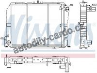Chladič motoru NISSENS 64778 Chladič motoru NISSENS 64778