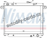 Chladič motoru NISSENS 64882