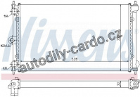 Chladič motoru NISSENS 651731 Chladič motoru NISSENS 651731