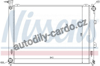 Chladič motoru NISSENS 66683 Chladič motoru NISSENS 66683